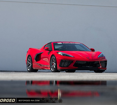 Фото дисков BC Forged RZ21 на Chevrolet Corvette C8