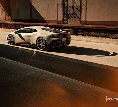 Фото дисков NOVITEC NL4 на Lamborghini Huracan