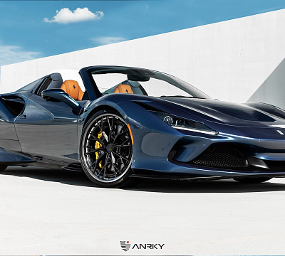 Фото дисков Anrky S3-X5 на Ferrari F8