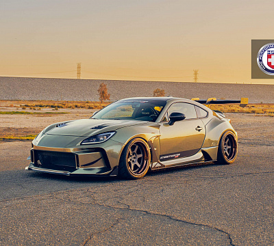 Фото дисков HRE C106 на Subaru BRZ II
