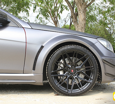 Фото дисков Vossen EVO-5 на Mercedes-Benz C-Class (W204)