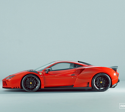 Фото дисков NOVITEC NF10 на Ferrari F8