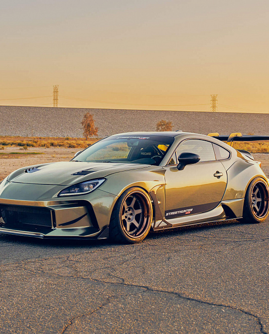 Фото дисков C106 Матовый графит на Subaru BRZ II