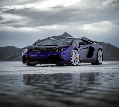 Фото дисков Brixton Forged PF10 на Lamborghini Aventador