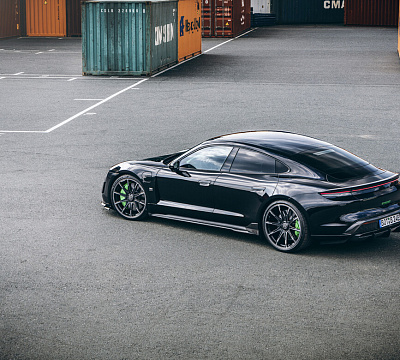 Фото дисков BRABUS Monoblock Z (Platinum Edition) на Porsche Taycan I