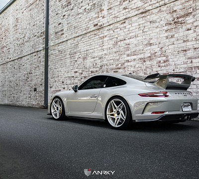 Фото дисков Anrky S3-X1 на Porsche 911 VII