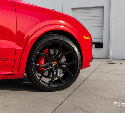 Фото дисков Vossen EVO-3 на Porsche Cayenne III