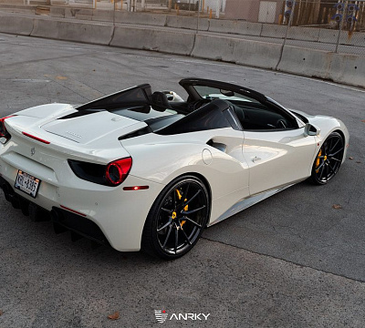 Фото дисков Anrky AN12 на Ferrari 488