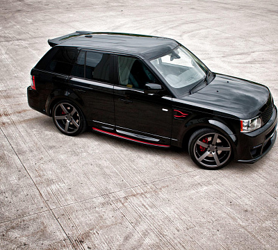 Фото дисков Vossen CV3 на Land Rover Range Rover Sport I