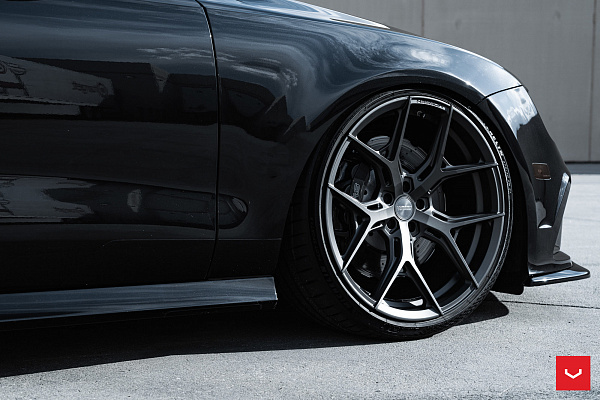 Фото дисков Vossen HF-5 Сатиновый графит на Audi A/RS 7 (4G)
