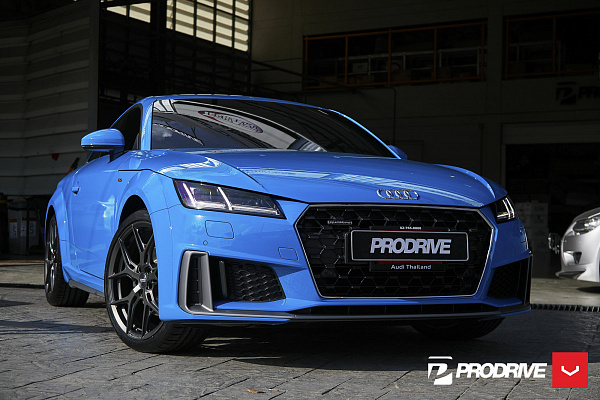 Фото дисков Vossen HF-5 Сатиновый графит на Audi TT (8S)