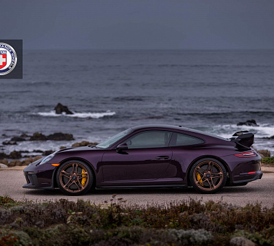 Фото дисков HRE P207 на Porsche 911 VII