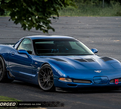 Фото дисков BC Forged RS40 на Chevrolet Corvette C5