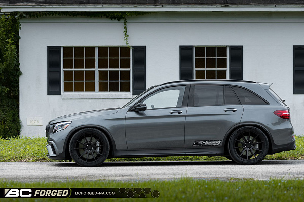 Фото дисков BC Forged EH173 Черный матовый на Mercedes-Benz GLC (X253, C253)
