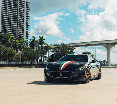 Фото дисков Vossen HF-3 на Maserati GranTurismo I