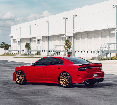 Фото дисков Vossen HF-3 на Dodge Charger VII