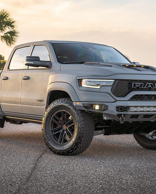 Фото дисков S21-03 Черный сатин на Ram 1500 V