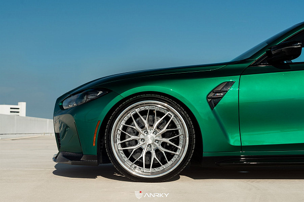 Фото дисков Anrky RS1 Полированный лак на BMW 3/M3 (G2x/G80)