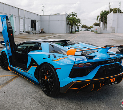 Фото дисков Vossen LC3-01 на Lamborghini Aventador