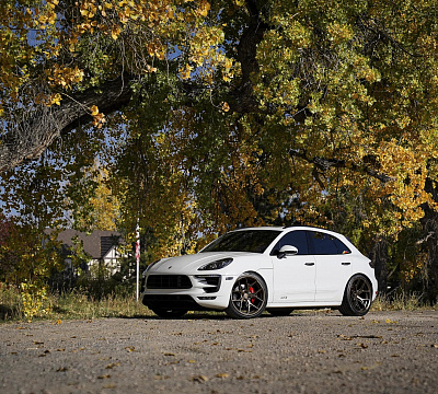 Фото дисков Vossen HF-5 на Porsche Macan I