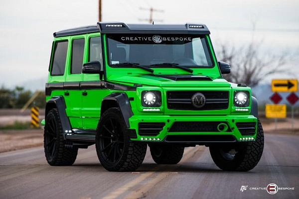 Фото дисков Anrky AN13 Черный сатин на Mercedes-Benz G-Class II