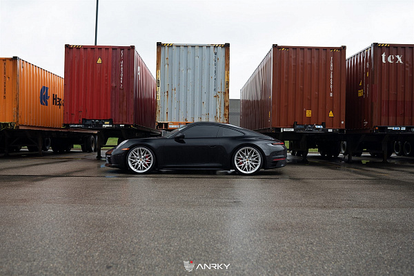 Фото дисков Anrky S1-X1 Сатиновый лак на Porsche 911 VIII
