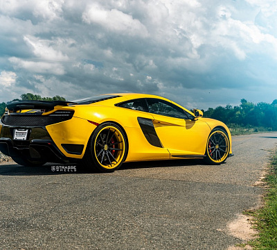 Фото дисков Strasse Wheels SV1 Deep Concave FS на McLaren 650S