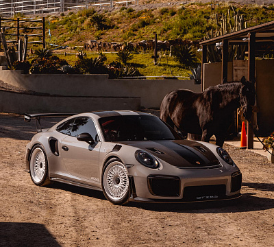 Фото дисков Brixton Forged TR20 на Porsche 911 VII