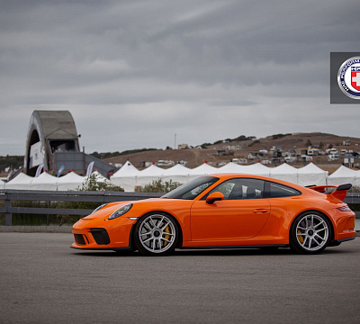 Фото дисков HRE RC104 на Porsche 911 VII