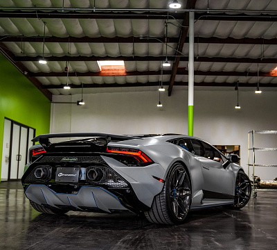 Фото дисков Anrky AN16 на Lamborghini Huracan