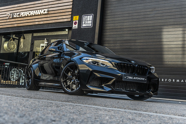 Фото дисков Vossen HF-5 Черный сатин на BMW 2/M2 (F22/F87)