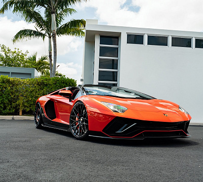 Фото дисков Anrky AN20 на Lamborghini Aventador