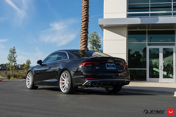 Фото дисков Vossen VFS-10 Серебро на Audi A/S/RS 5 (F5)