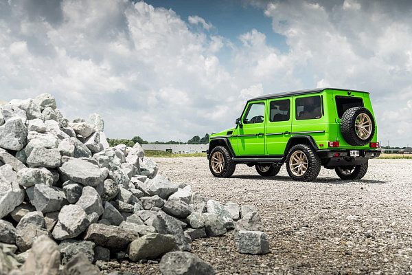 Фото дисков HRE P104 Глянцевая шампань на Mercedes-Benz G-Class II