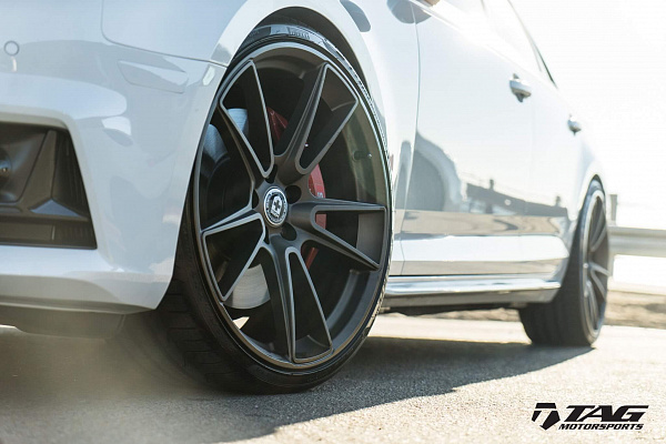 Фото дисков HRE FF04 Сатиновое темное золото на Audi A/S/RS 4 (B9)