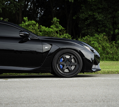 Фото дисков Strasse Wheels S6 Competition на Lexus RC