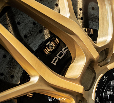 Фото дисков Anrky RS1 на Porsche 911 VII
