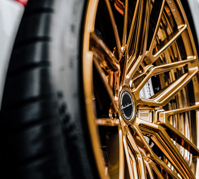Фото дисков Brixton Forged VL4 на Lamborghini Huracan