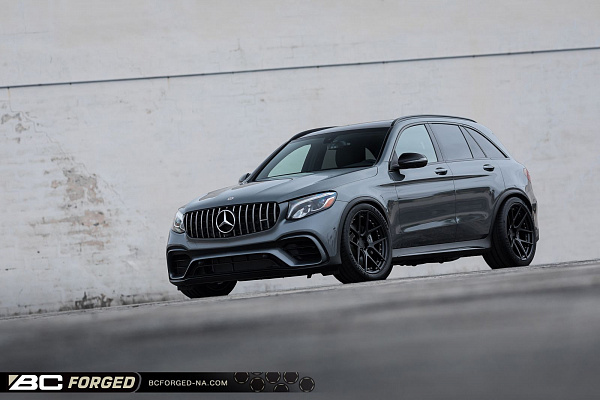 Фото дисков BC Forged HCS02 Черный матовый на Mercedes-Benz GLC (X253, C253)