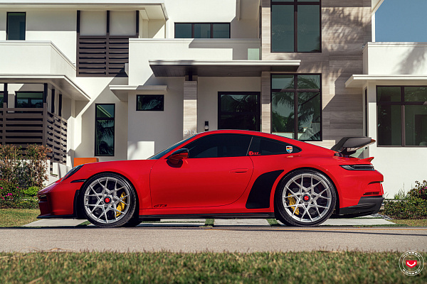 Фото дисков Vossen S21-07 Глянцевый лак на Porsche 911 VIII