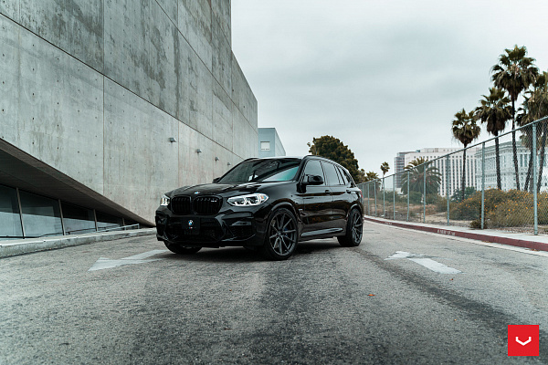 Фото дисков Vossen HF-3 Сатиновый графит на BMW X3/X3 M (G01/F97)