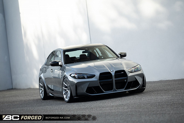 Фото дисков BC Forged KL51 Сатиновый лак на BMW 3/M3 (G2x/G80)