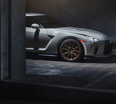 Фото дисков Vossen HF-3 на Nissan GT-R