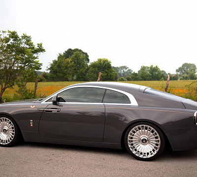 Фото дисков Brixton Forged LX07 на Rolls-Royce Wraith