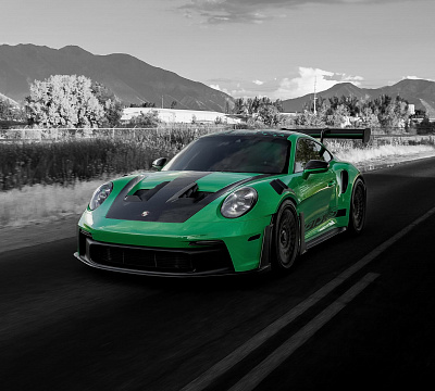 Фото дисков Brixton Forged TR20 на Porsche 911 VIII