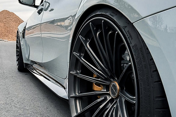 Фото дисков Brixton Forged PF15 R / RS Сатиновый темный лак на BMW 3/M3 (G2x/G80)