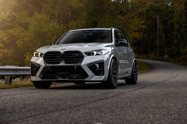 Фото дисков Brixton Forged PF13 R / RS Сатиновый темный лак на BMW X5/X5 M (G05/G18/F95)
