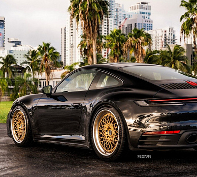 Фото дисков Strasse Wheels SC20 Track на Porsche 911 VIII