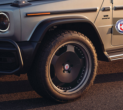 Фото дисков HRE 544 на Mercedes-Benz G-Class III