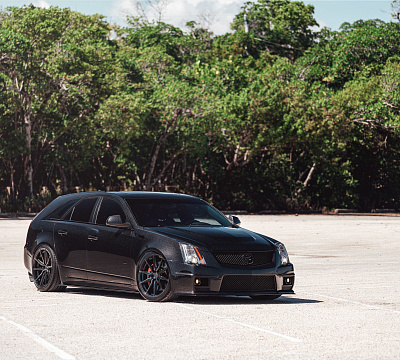 Фото дисков Vossen HF-3 на Cadillac CTS II